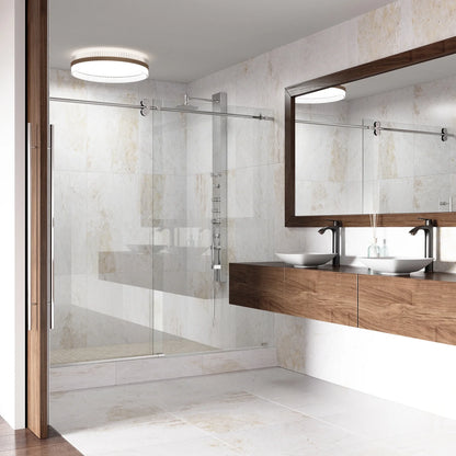 VIGO Hyacinth Modern White Matte Stone 14 in. L x 14 in. W x 4 in. H Square Vessel Bathroom Sink
