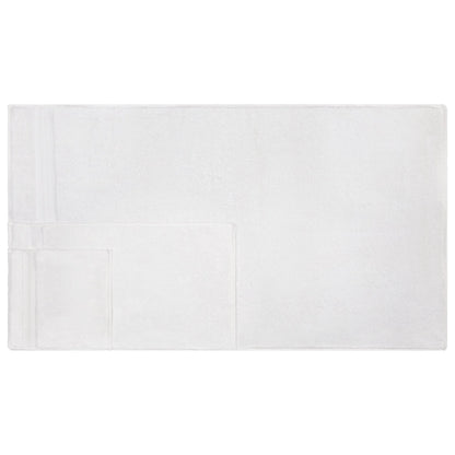 100% Turkish Long Staple Cotton 6-Piece Towel Set, 2 Face, 2 Hand, and 2 Bath Ivory