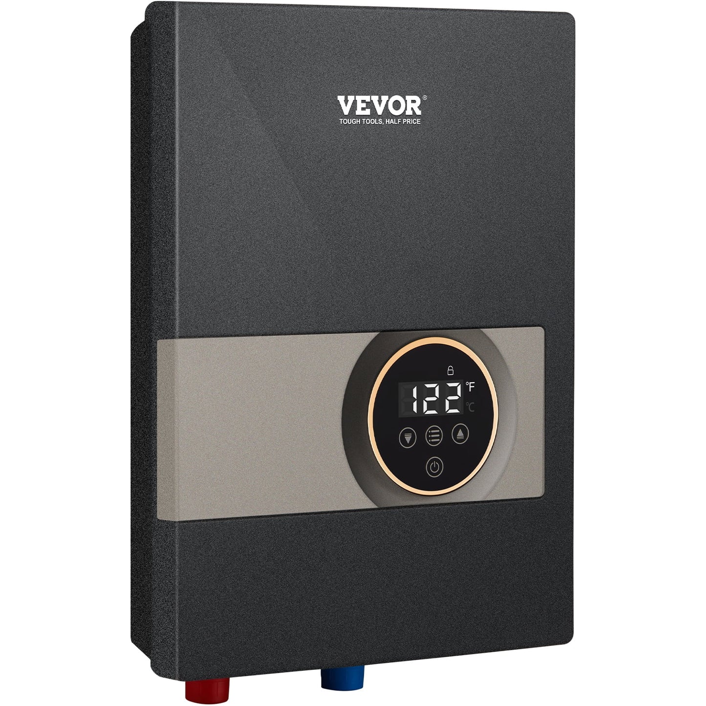 VEVOR Instant Water Heater, 8kw On Demand Electric Tankless Water Boiler, Digital Temperature Display & Easy Installation & 24-Hour Water Supply, For Kitchen Bathroom Shower Mall Salon ETL Listed