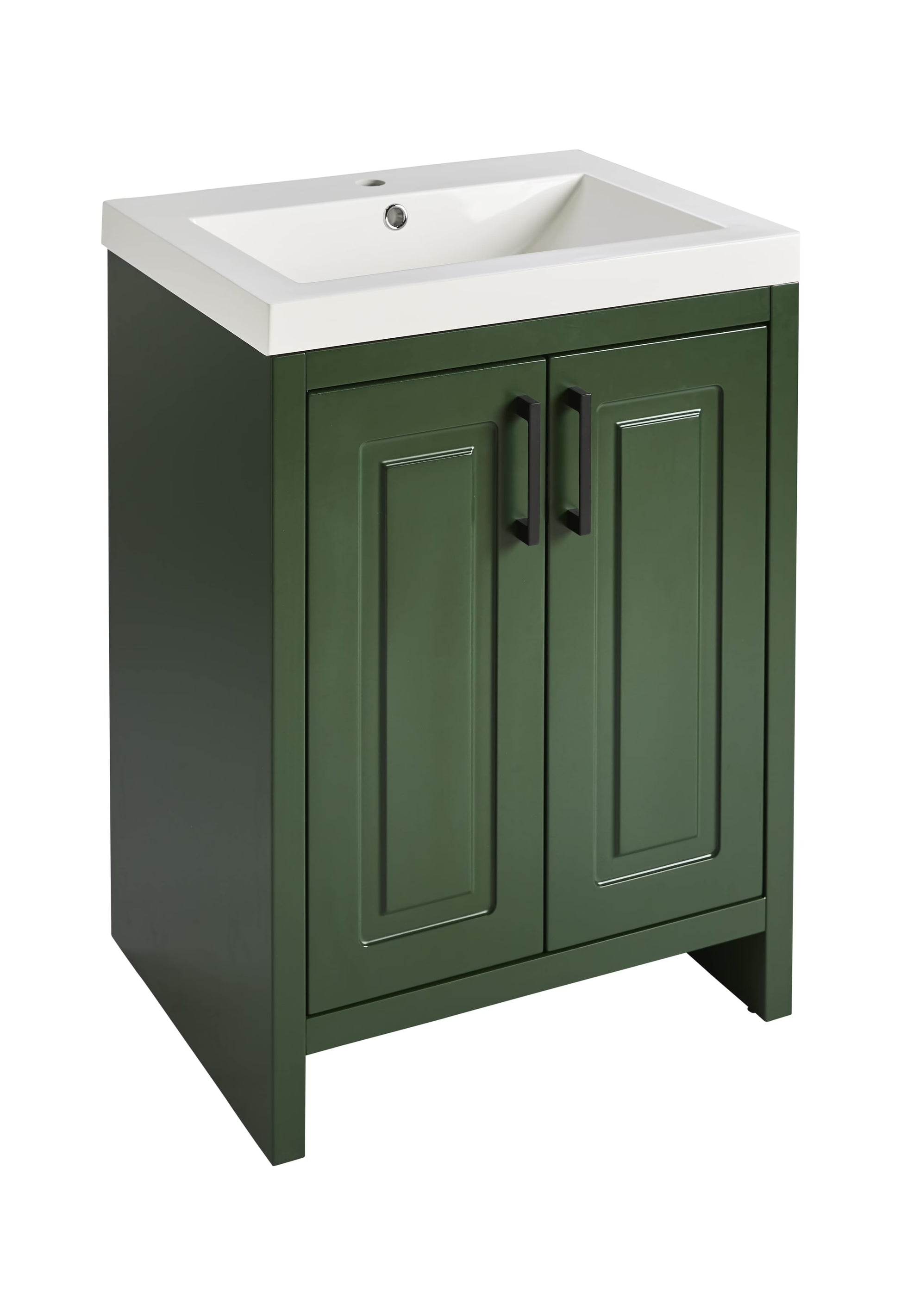 Better Homes & Gardens 24 1/2'' L x 18 7/8'' W Green Bathroom Vanity with Sink Top