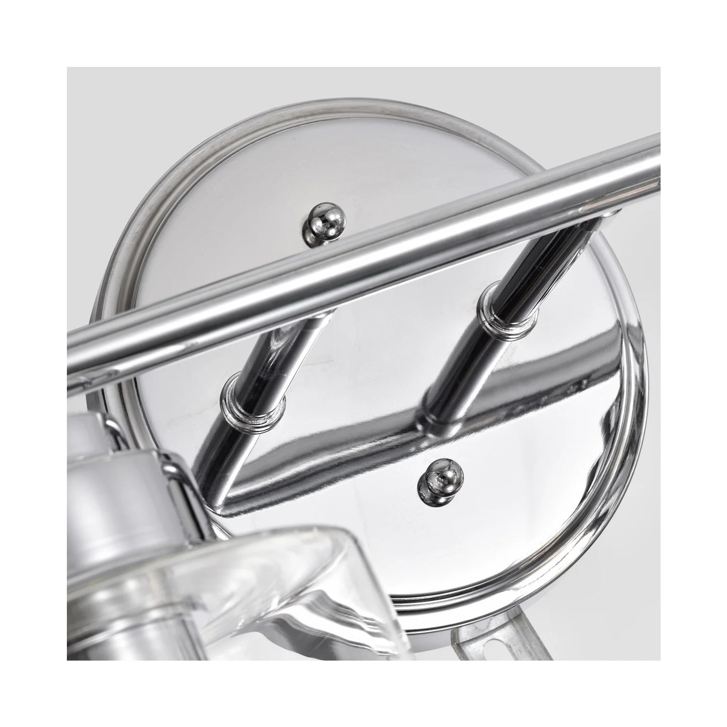 CHLOE Karson Transitional 4 Light Chrome Bath Vanity Fixture 30" Wide