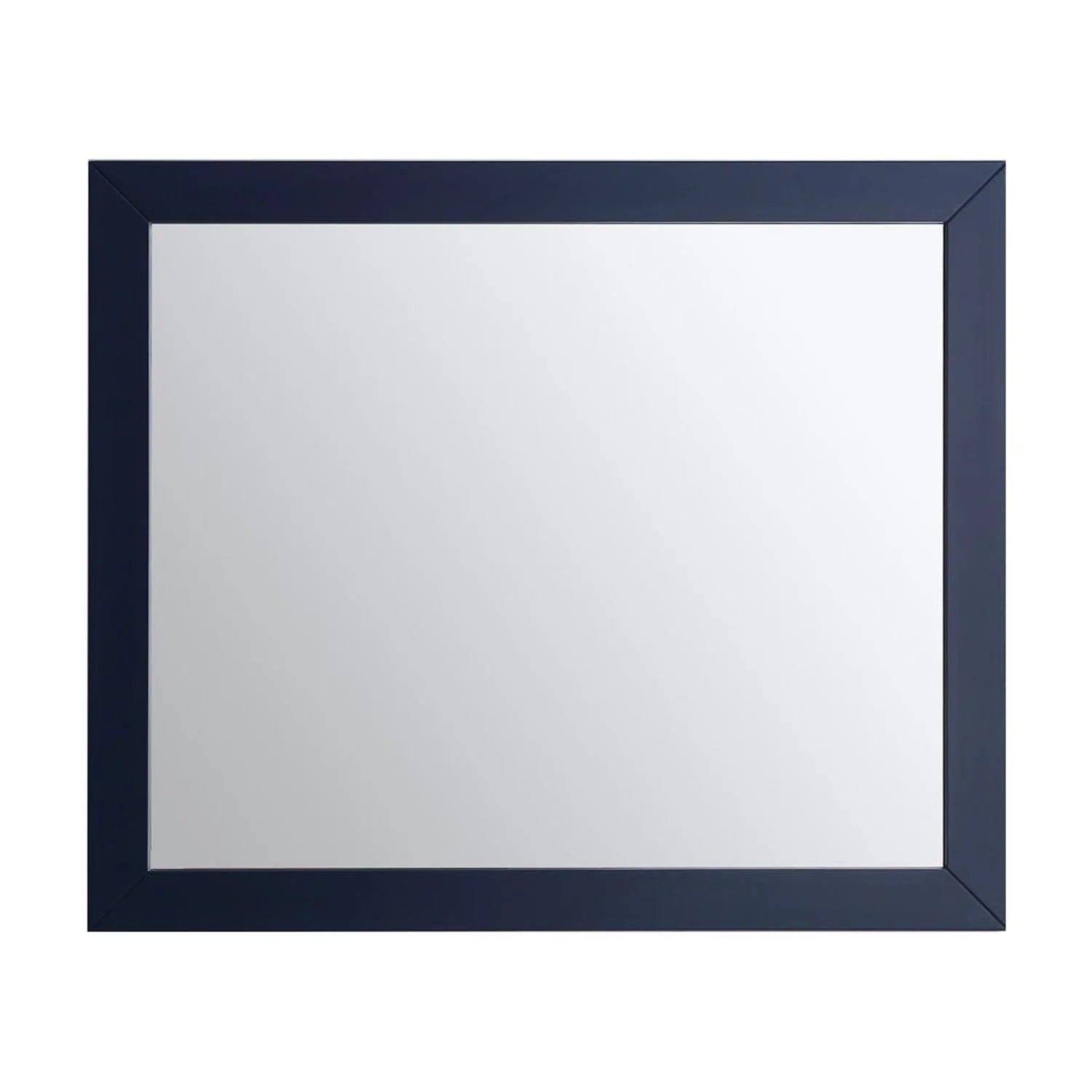 EVIVA Acclaim 36X30 Transitional Blue Bathroom Mirror