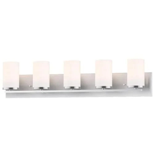 10285SWBK-Maxim Lighting-Lateral - 5 Light Bath Vanity-7.63 Inches Tall and 33.5 Inches Wide-Black Finish