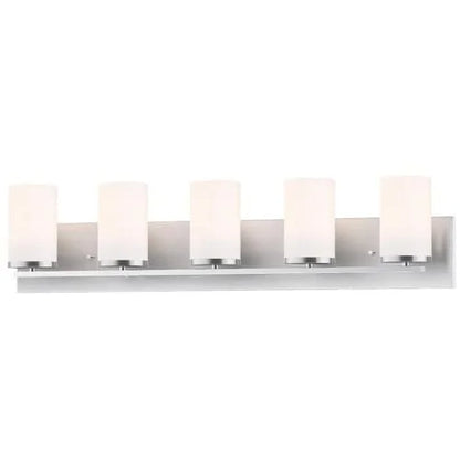 10285SWBK-Maxim Lighting-Lateral - 5 Light Bath Vanity-7.63 Inches Tall and 33.5 Inches Wide-Black Finish