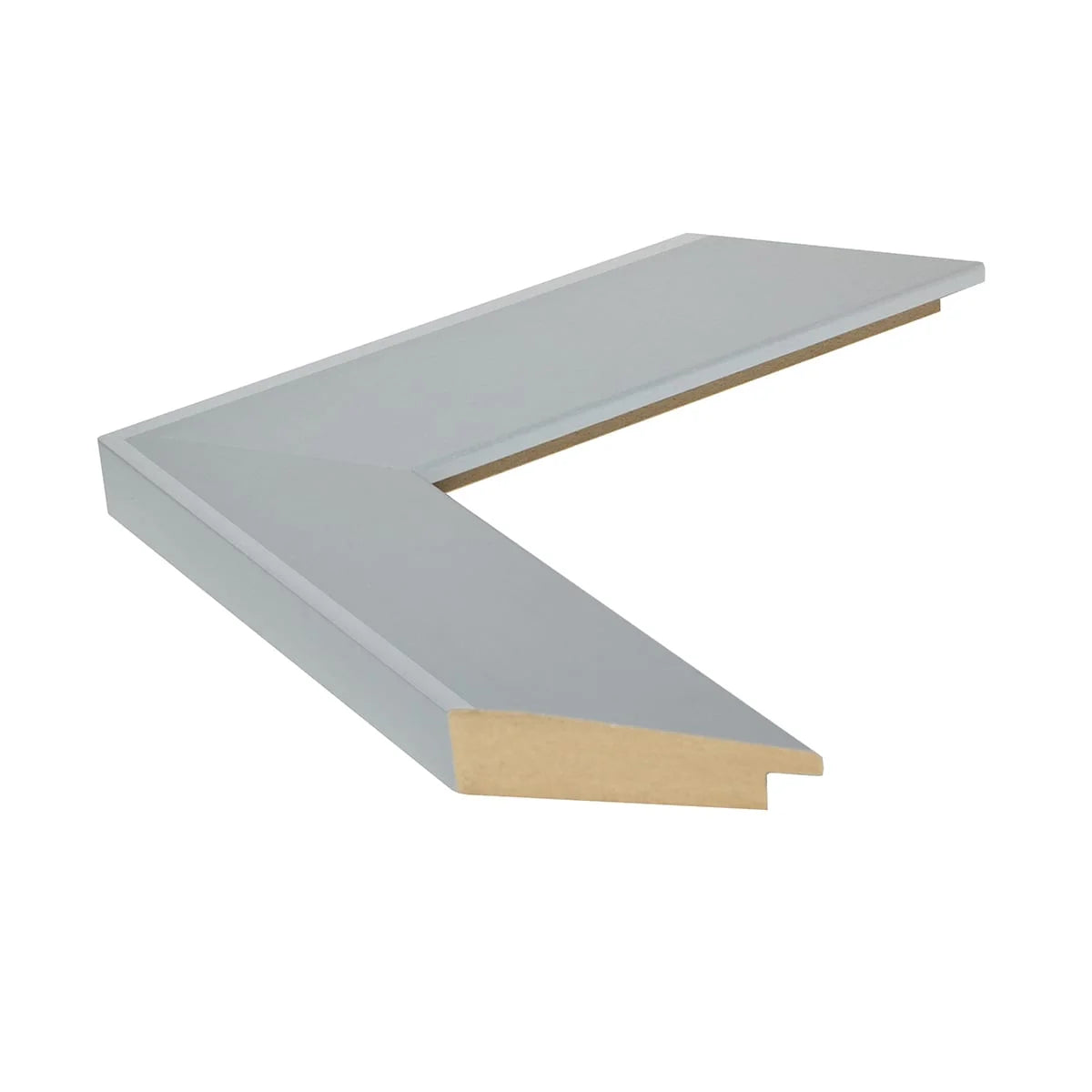 Frame My Mirror Framed Wall Mirror - Chrome 20" x 24" Mirror - Ideal for Bathroom, Wall Decor, Bedroom and Livingroom - Moisture Resistant with Safety Backing - LaRue Design