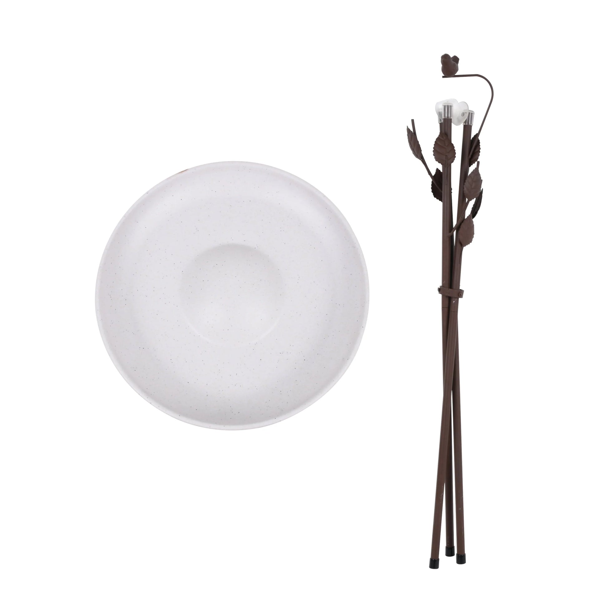 Mainstays Plastic Bird Bath Garden Decorative Stake