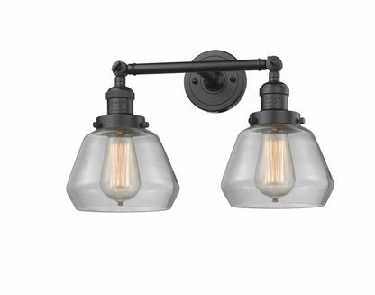 Innovations Lighting - Fulton - 2 Light Bath Vanity In Industrial Style-10