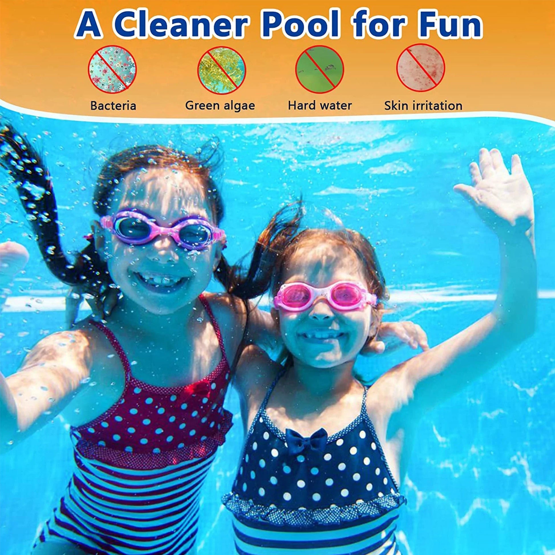 50 LBS Pool & Spa Chlorine Tablets Pool Supplies 50 Pounds 3 Inch Chlorine Stabilizer Hot Tubs Bathtub Chlorinating Tablets