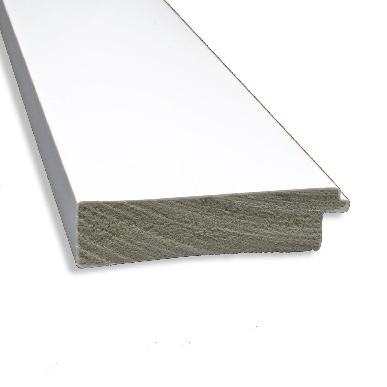 Amanti Art Beveled Bathroom Wall Mirror - Cabinet White Frame Outer Size: 23 x 29 in