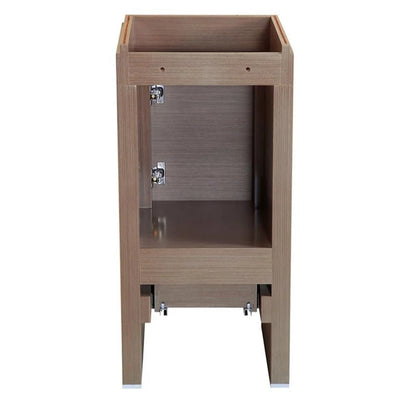 Fresca Allier 16" Gray Oak Modern Bathroom Cabinet