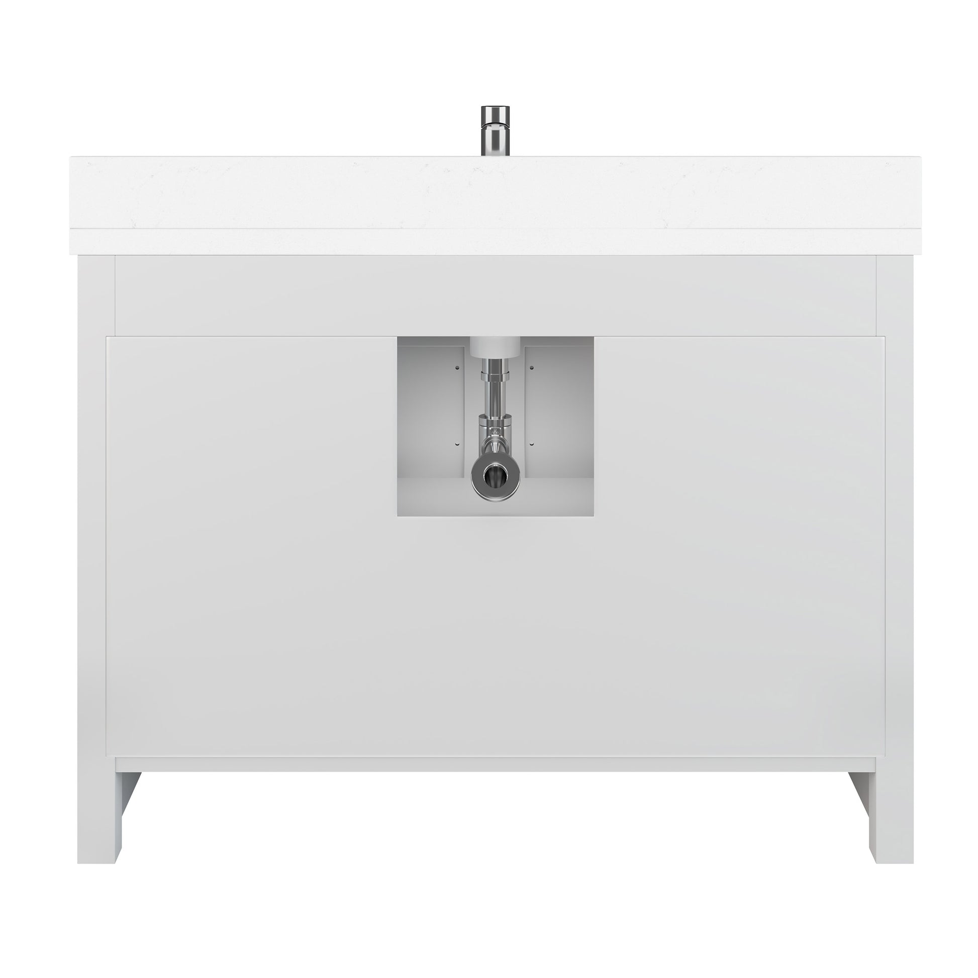 Calais Bath Vanity by Studio Bathe in White