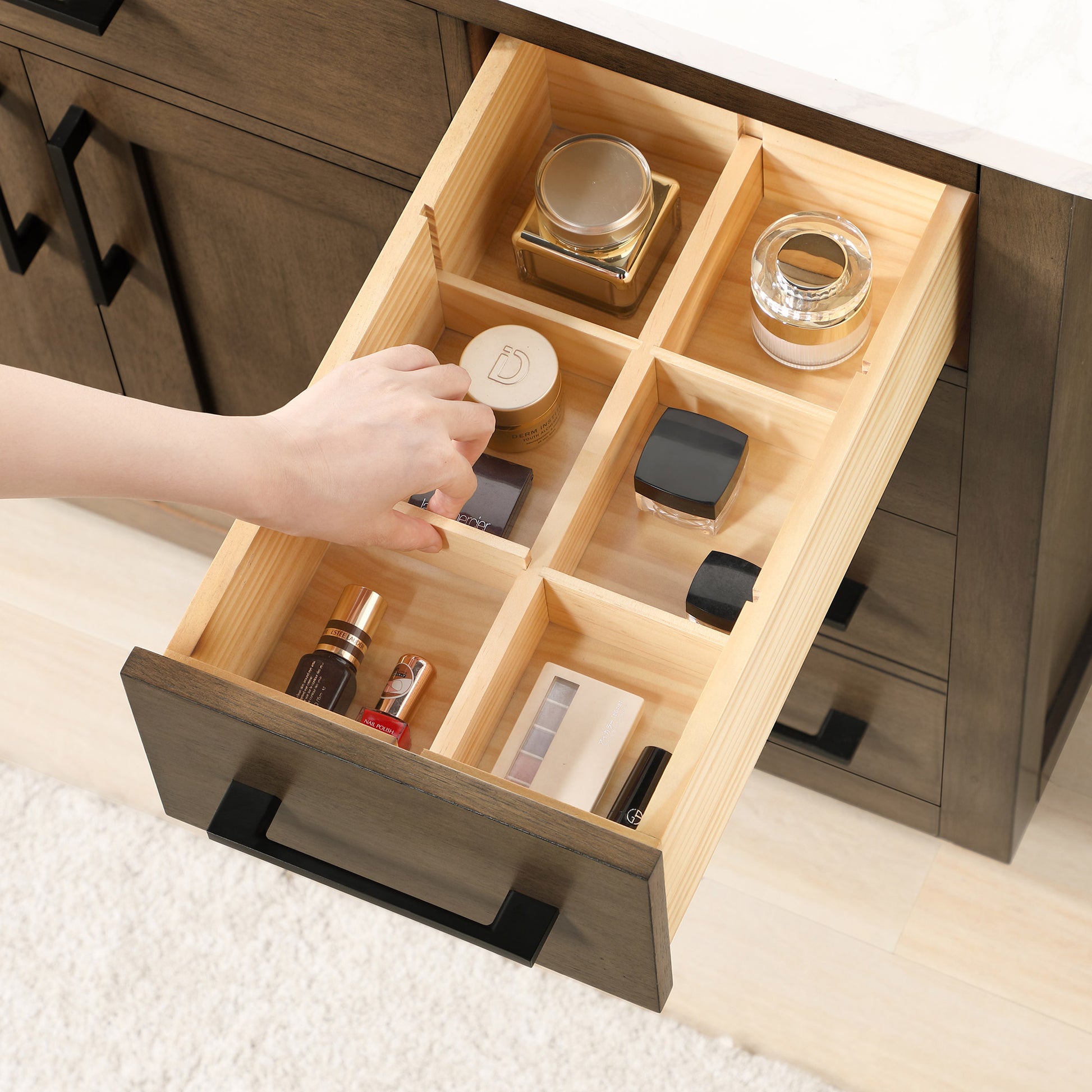 OVE Decors Alonso Bath Vanity in Brown