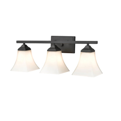 4503-BN-Millennium Lighting-3 Light Bath Vanity-9 Inch Tall and 23.25 Inch Wide-Brushed Nickel Finish