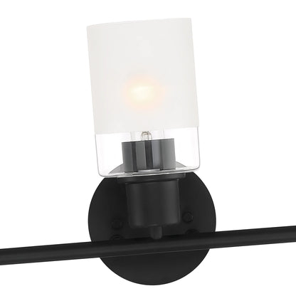 Designers Fountain Cedar Lane 3 Light Brushed Nickel Bathroom Vanity Light Fixture, D236M-3B-BN
