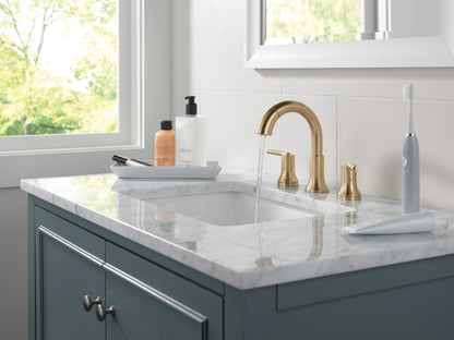 Delta 3559-Pd-Dst Trinsic 1.2 GPM Widespread Bathroom Faucet - Chrome