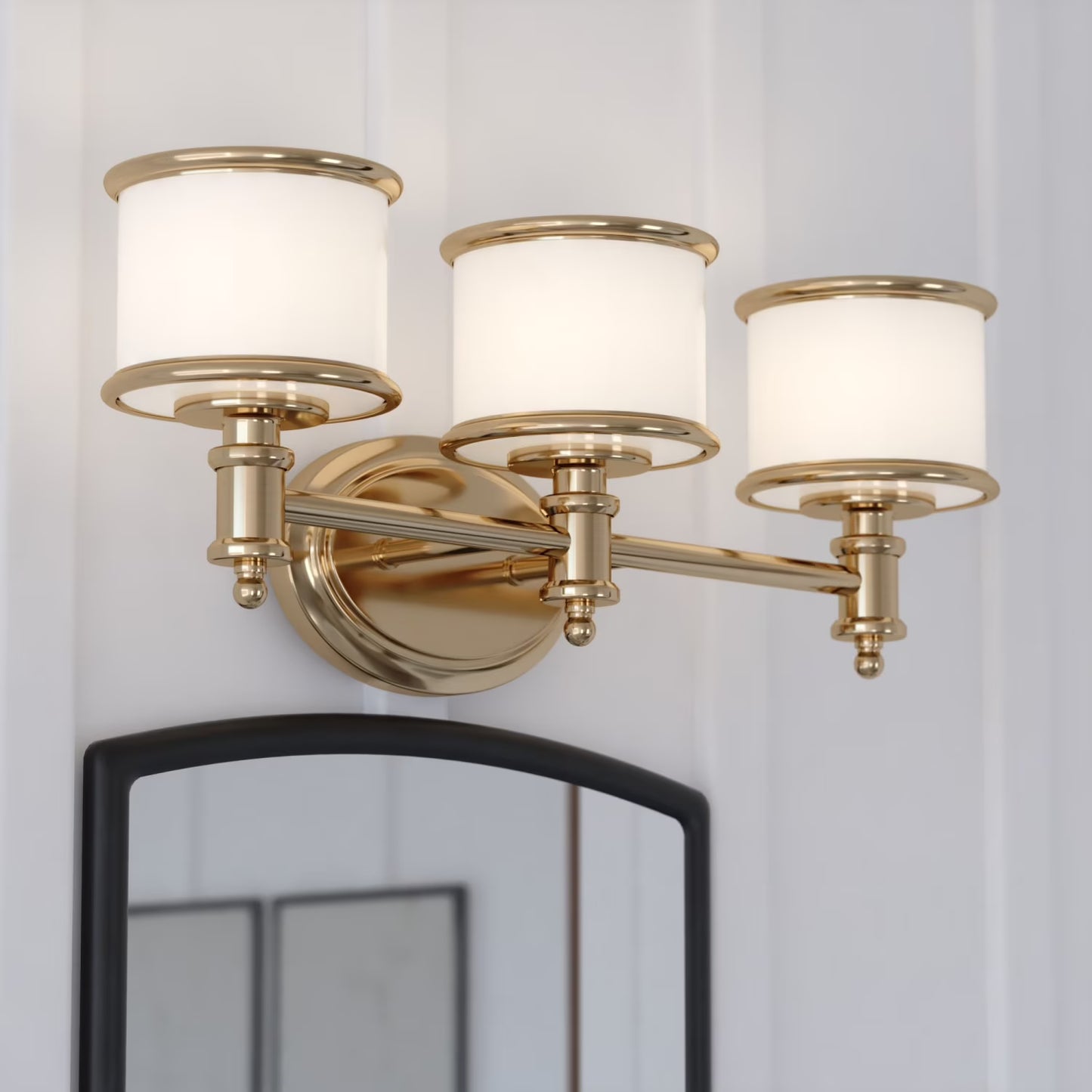 Carlisle 4 Light Chrome Bathroom Vanity Fixture