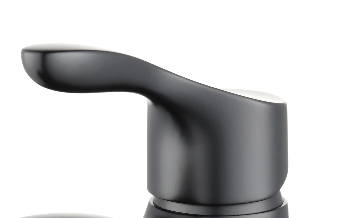 (2 pack) Better Homes & Gardens Simple Flair Single Hole Bathroom Faucet in Matte Black