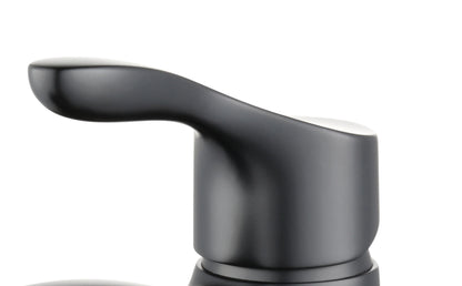 (2 pack) Better Homes & Gardens Simple Flair Single Hole Bathroom Faucet in Matte Black