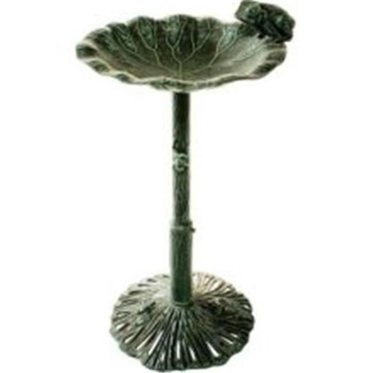 Oakland Living 5012-AB Frog Bird Bath - Antique Bronze