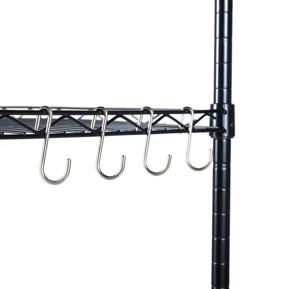 Ktaxon Adjustable Storage Shelves for Bathroom Kitchen Garage,200 Pounds Per Shelf