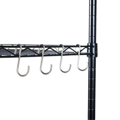 Ktaxon Adjustable Storage Shelves for Bathroom Kitchen Garage,200 Pounds Per Shelf
