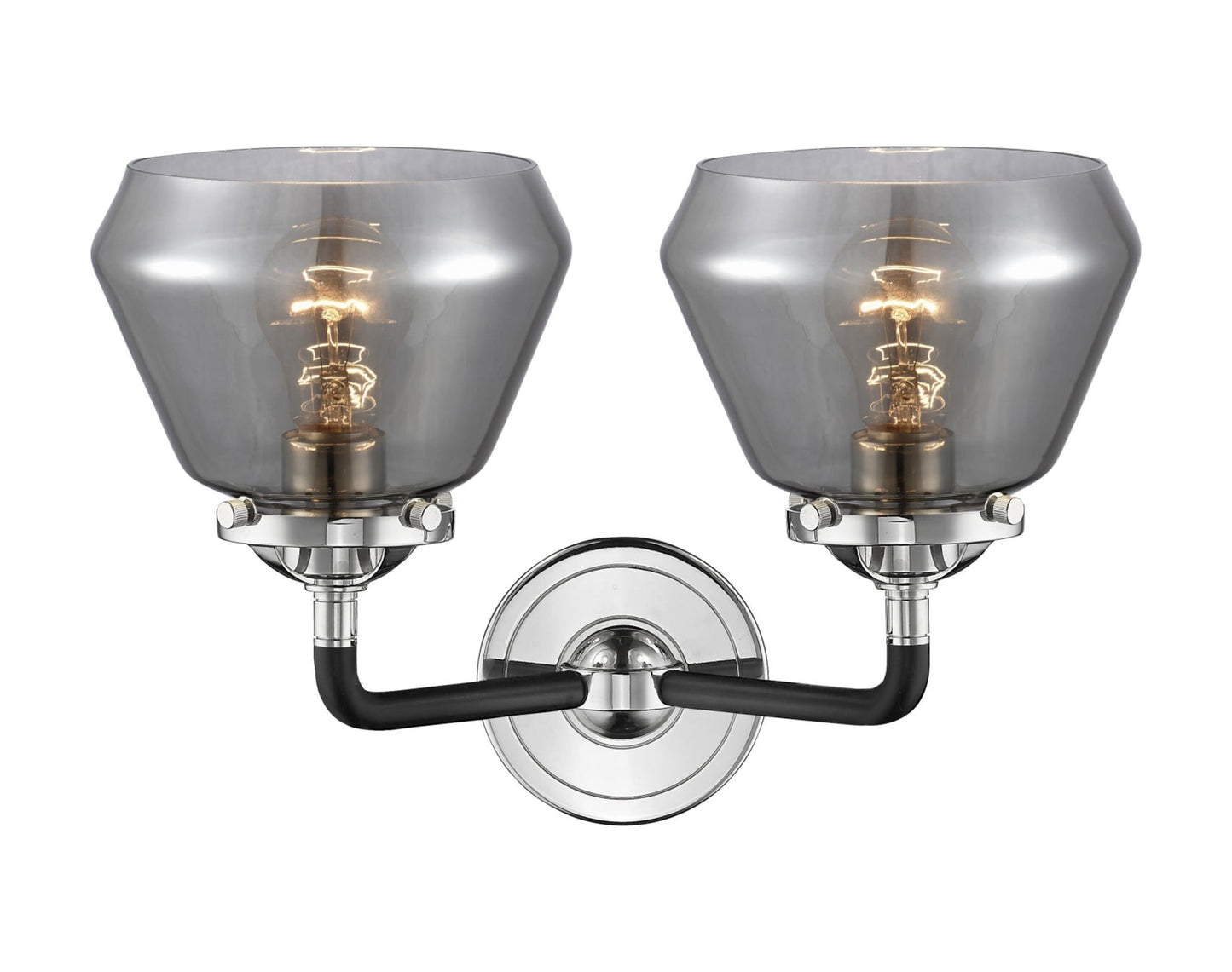 Innovations Lighting 284-2W Fulton Fulton 2 Light 15" Wide Bathroom Vanity Light - Black