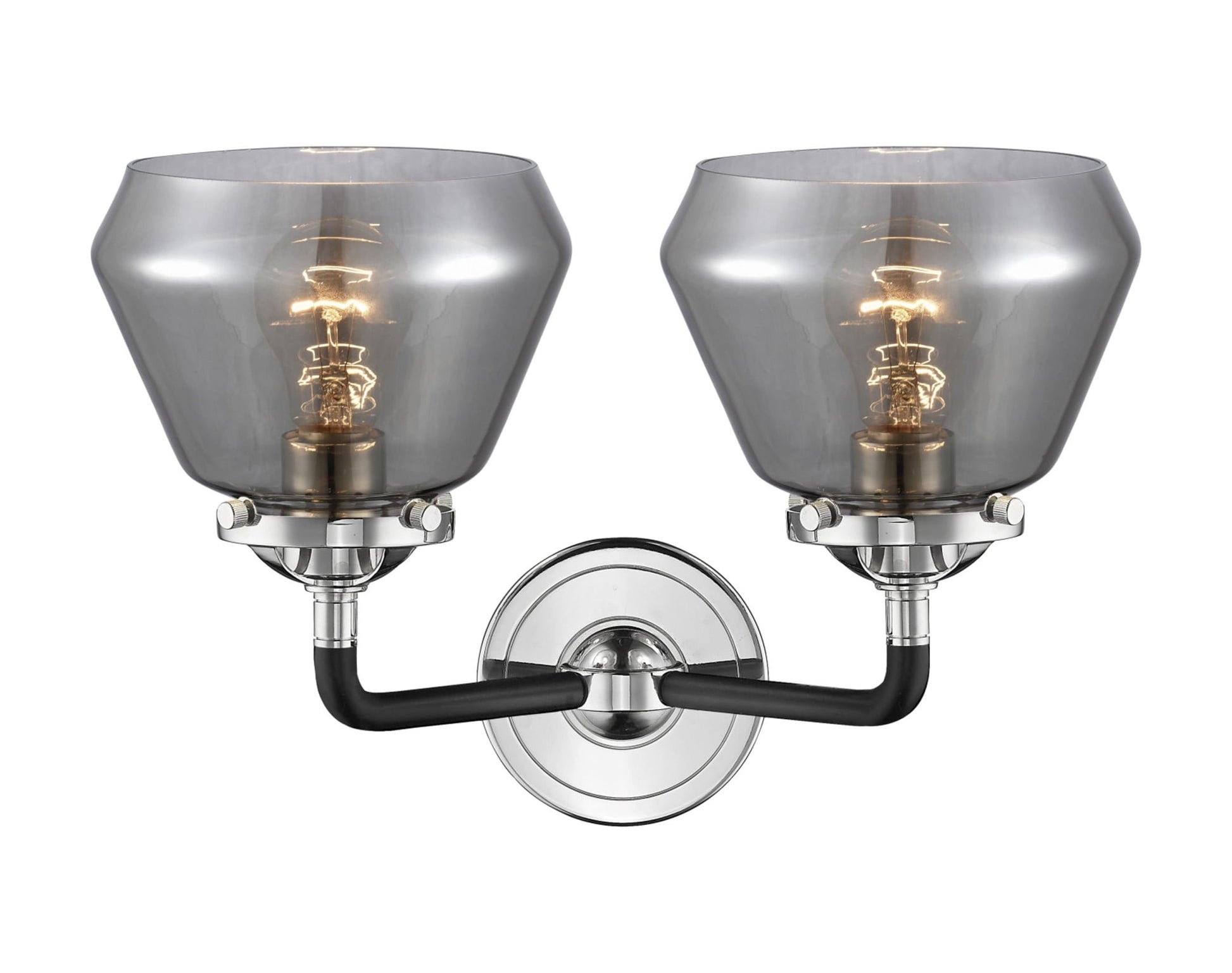 Innovations Lighting 284-2W Fulton Fulton 2 Light 15" Wide Bathroom Vanity Light - Black
