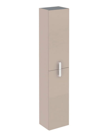 Eviva Cali 12" Brown Modern Bathroom Linen Side Cabinet