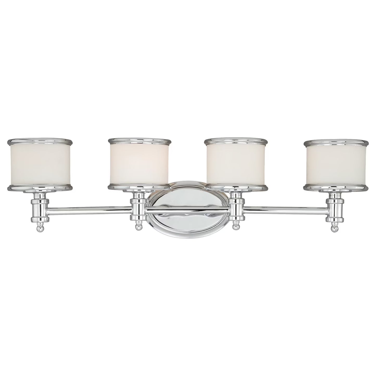 Carlisle 4 Light Chrome Bathroom Vanity Fixture