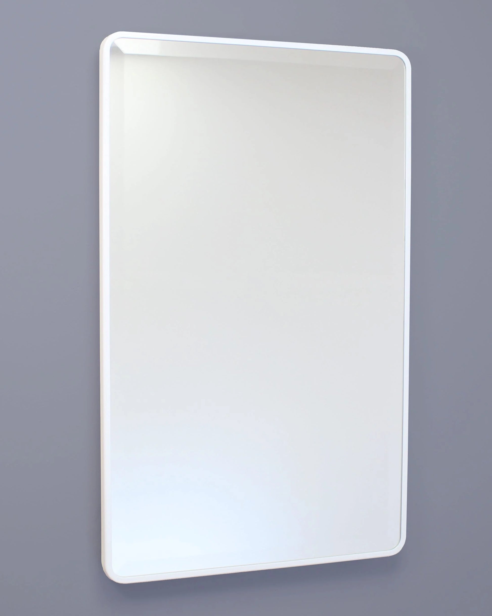 16x26 Austin Farmhouse Metal Framed Rounded Rectangle Recessed Bathroom Medicine Cabinet, Beveled Mirror, 14x24 in-Wall Opening, Powder-coated Steel, Adjustable Glass Shelves, Magnet Close, Gold