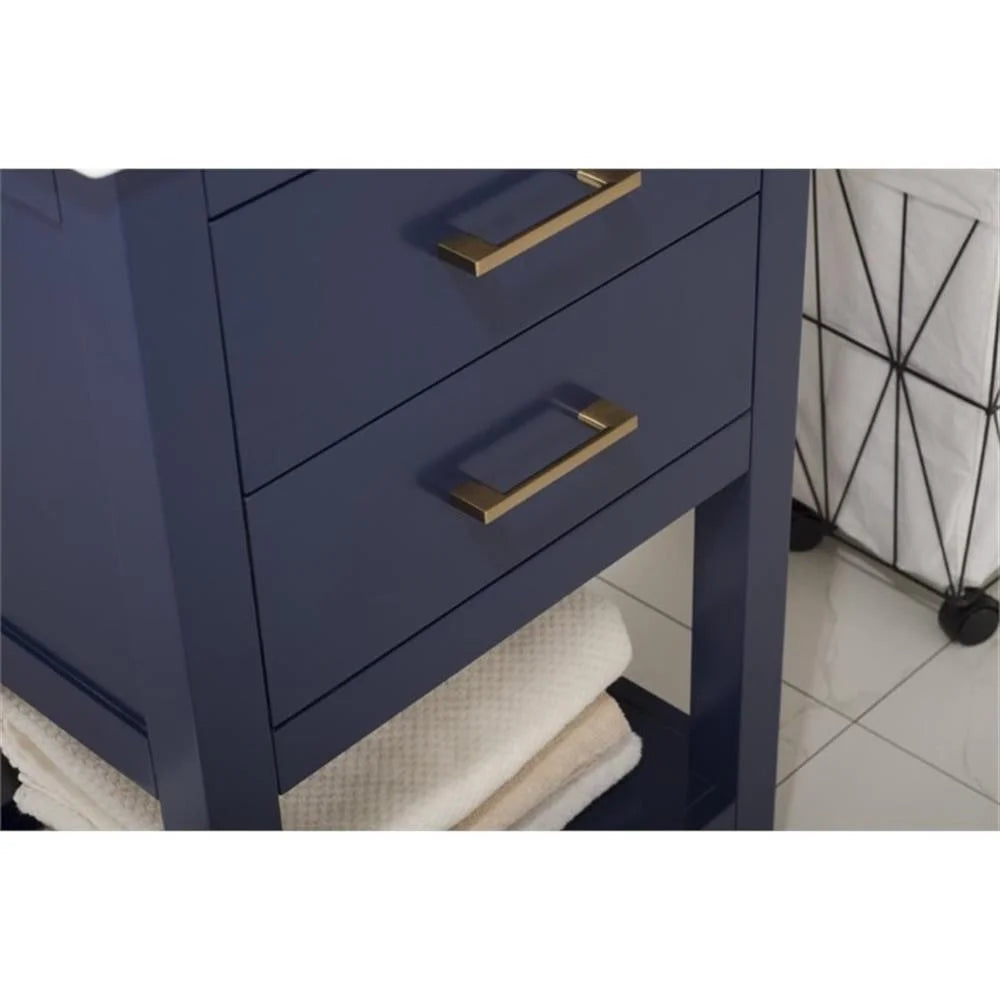 Design Element Cara 20" Single Sink Bathroom Vanity In White