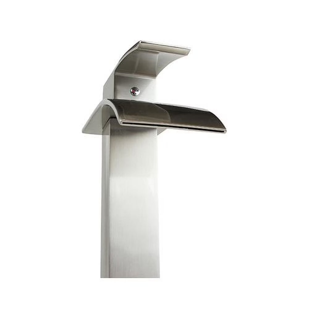 Eisen Home Raina 10" Single Hole Vessel Sink Bathroom Faucet Polished chrome Chrome Finish