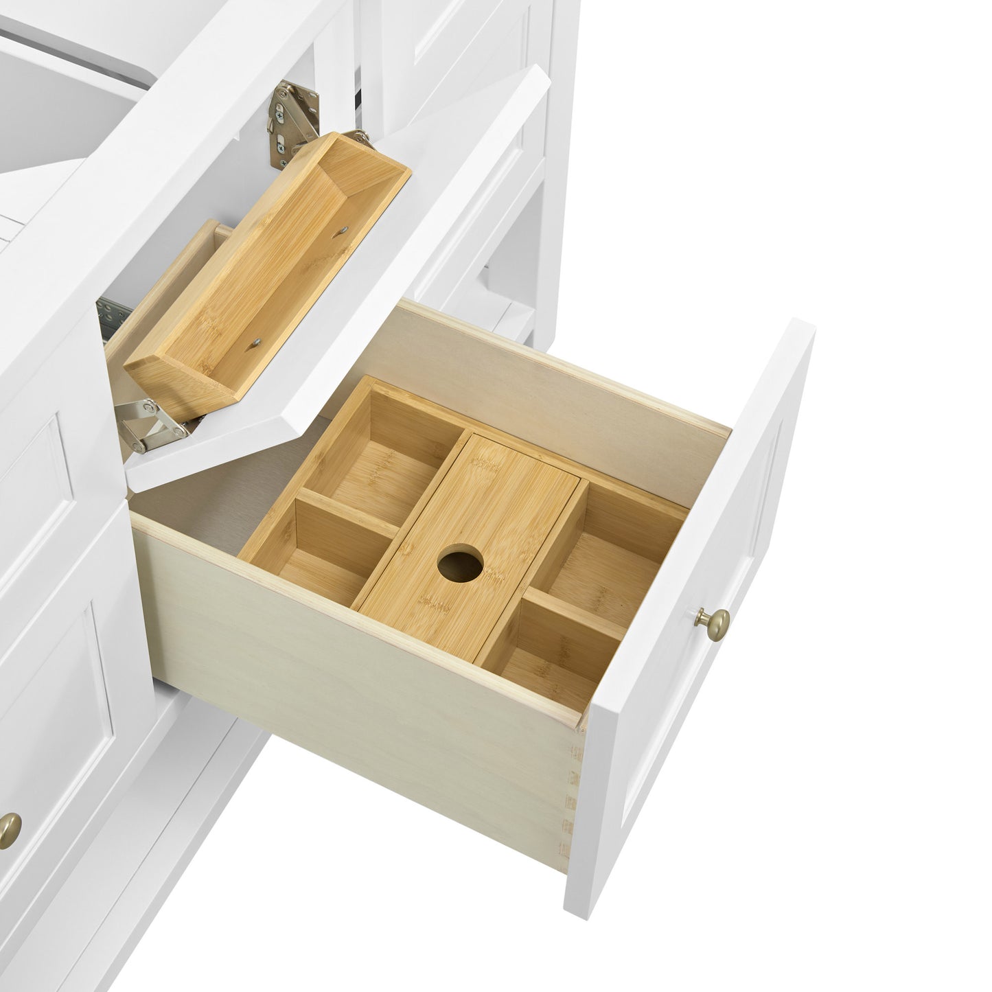 Breckenridge 60' Bathroom Vanity in White by James Martin Vanities