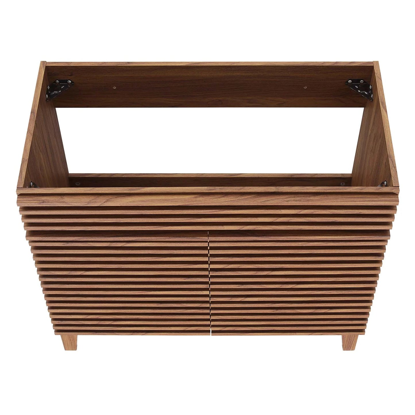 Modway Render 36" Bathroom Vanity Cabinet in Walnut