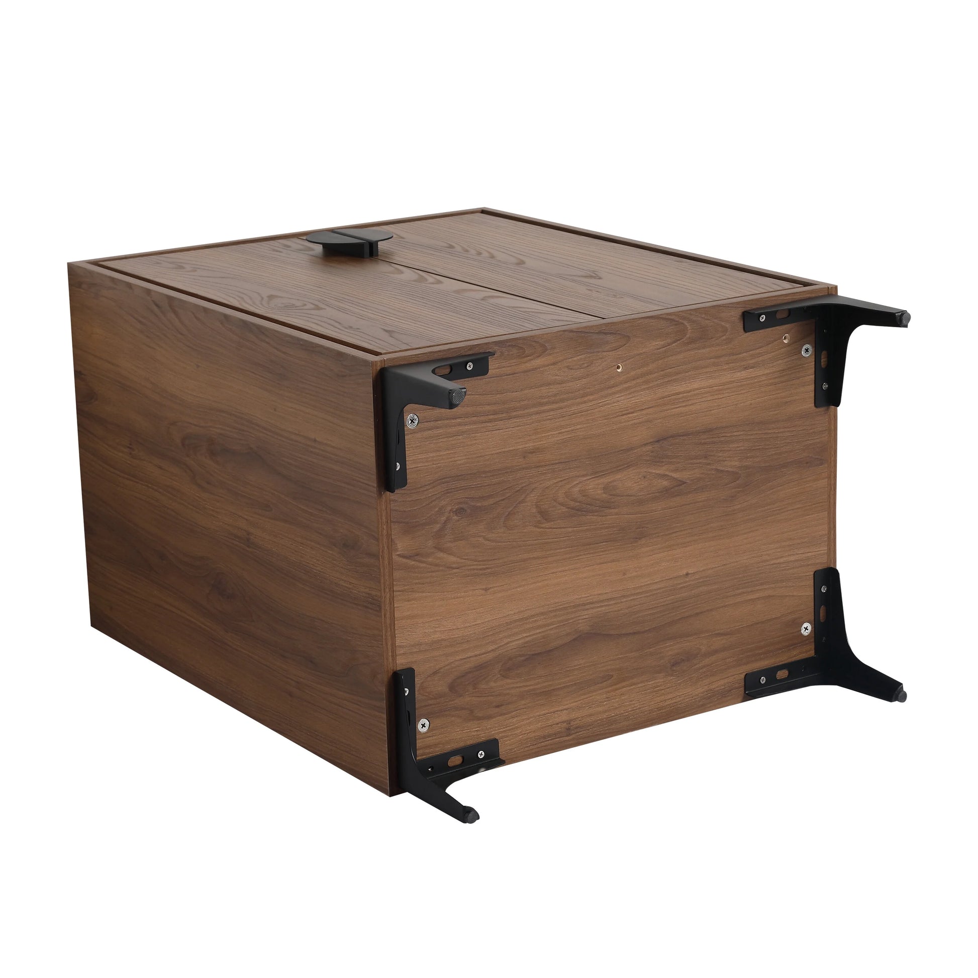 DUOSONG 24'' Bathroom Vanity Without Top Sink, Modern Bathroom Storage Cabinet With 2 Soft Closing Doors, Single Sink Bathroom Vanity Oak Engineered Wood Bath & Faucets Bathroom Vanities