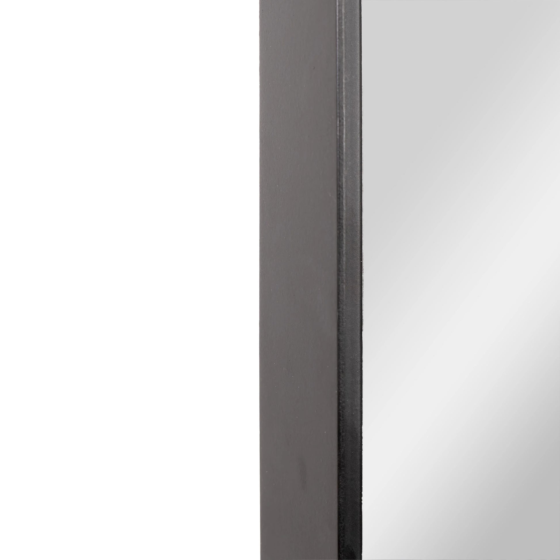 Emma + Oliver 48" x 30" Rectangular Wall Mirror with Black Frame and Silver Backed Glass for Clarity for Entryways, Bathrooms & More