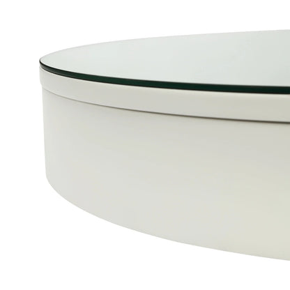 Fichiouy Bathroom Mirror Cabinet Oval Wall Mounted Cabinet Storage Cabinet with Mirror for Bathroom 19.76" x 30.82"
