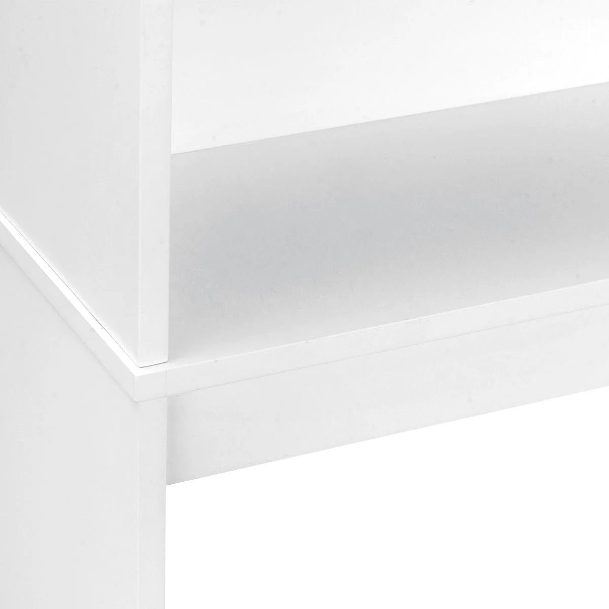 Gymax Bathroom Space Saver Over The Toilet Shelved Storage Cabinet Organizer White