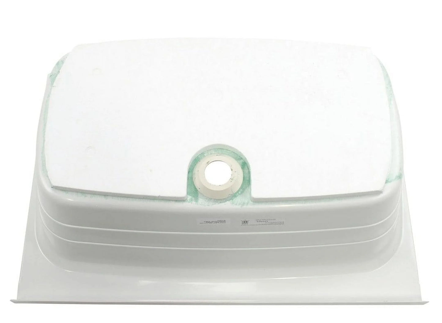Lippert 209648 Sinks Better Bath 24" X 36" Rv Bath Tub Center Drain White