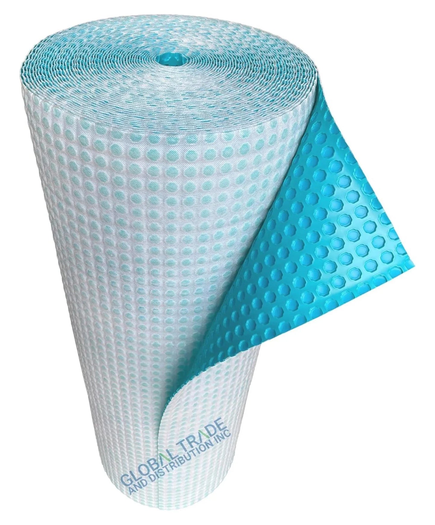 Uncoupling Waterproofing Membrane Roll, 108 Sq Ft (3.3 Ft x 32.8 Ft), 1/8'' Anti-Fracture Mat, Crack Isolation Flooring Underlayment for Bathroom Floor Tile, Subfloor