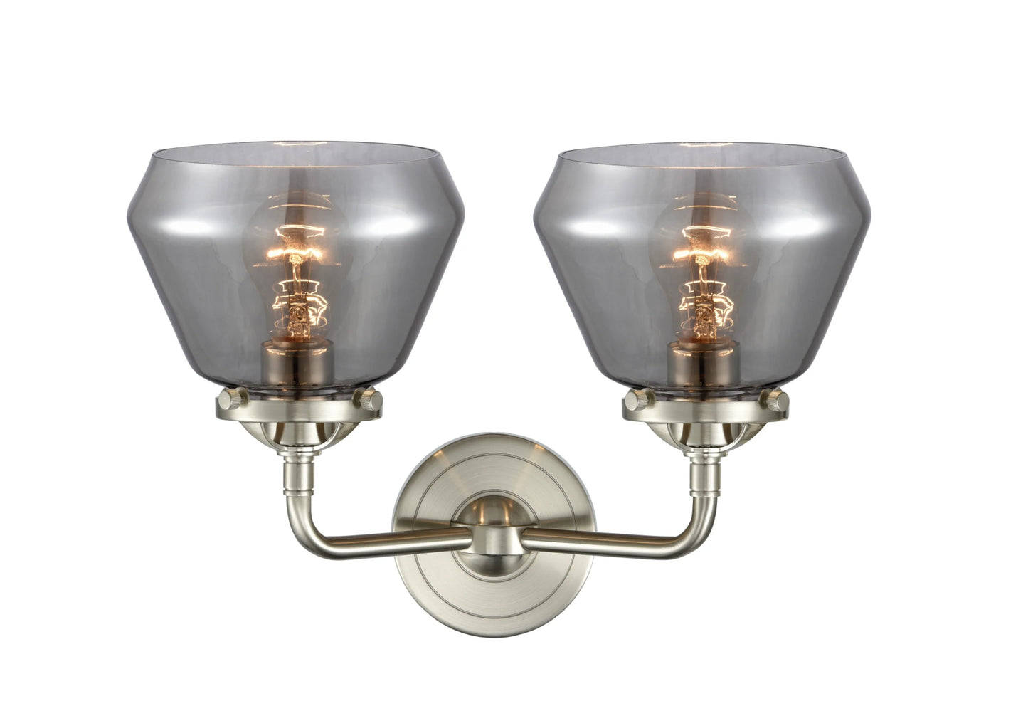 Innovations Lighting 284-2W Fulton Fulton 2 Light 15" Wide Bathroom Vanity Light - Black