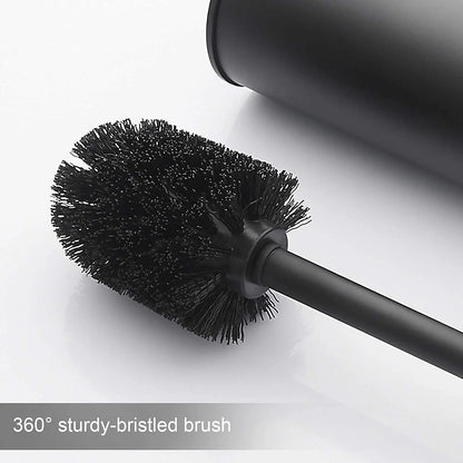 Toilet Brush and Holder,Stainless Steel Toilet Brushes for Bathroom with Holder 2pack