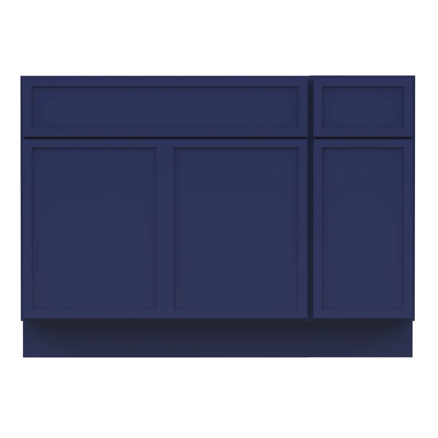 45 in. W x 21 in. D x 32.5 in. H Bath Vanity Cabinet without Top in Brown