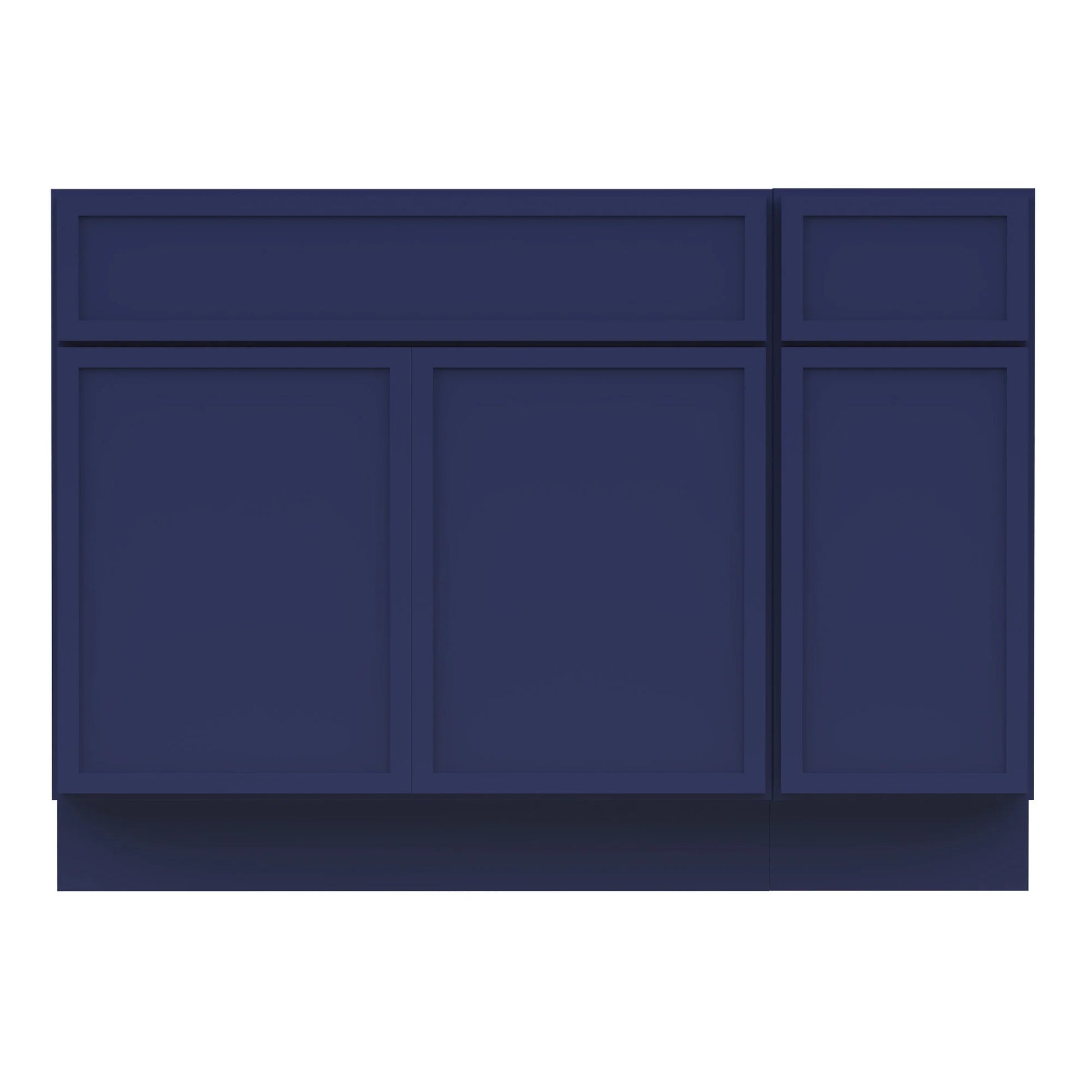 45 in. W x 21 in. D x 32.5 in. H Bath Vanity Cabinet without Top in Brown