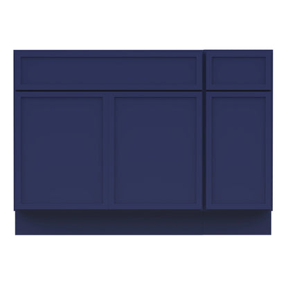 45 in. W x 21 in. D x 32.5 in. H Bath Vanity Cabinet without Top in Brown