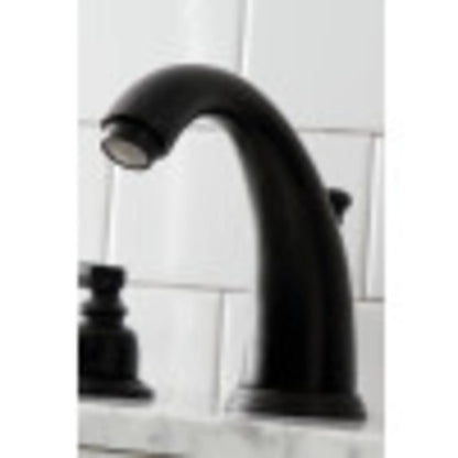 Kingston Brass KB982FL Widespread Bathroom Faucet, Polished Brass
