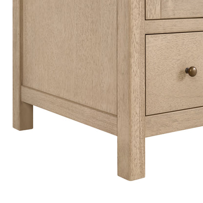 Alaterre Furniture Lucca 48 Inch Bathroom Vanity Without Sink (Natural)