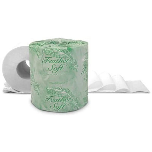VonDrehle Feather Soft 500 Sheet Premium Bath Tissue, 96 Rolls/Case (1 Case)