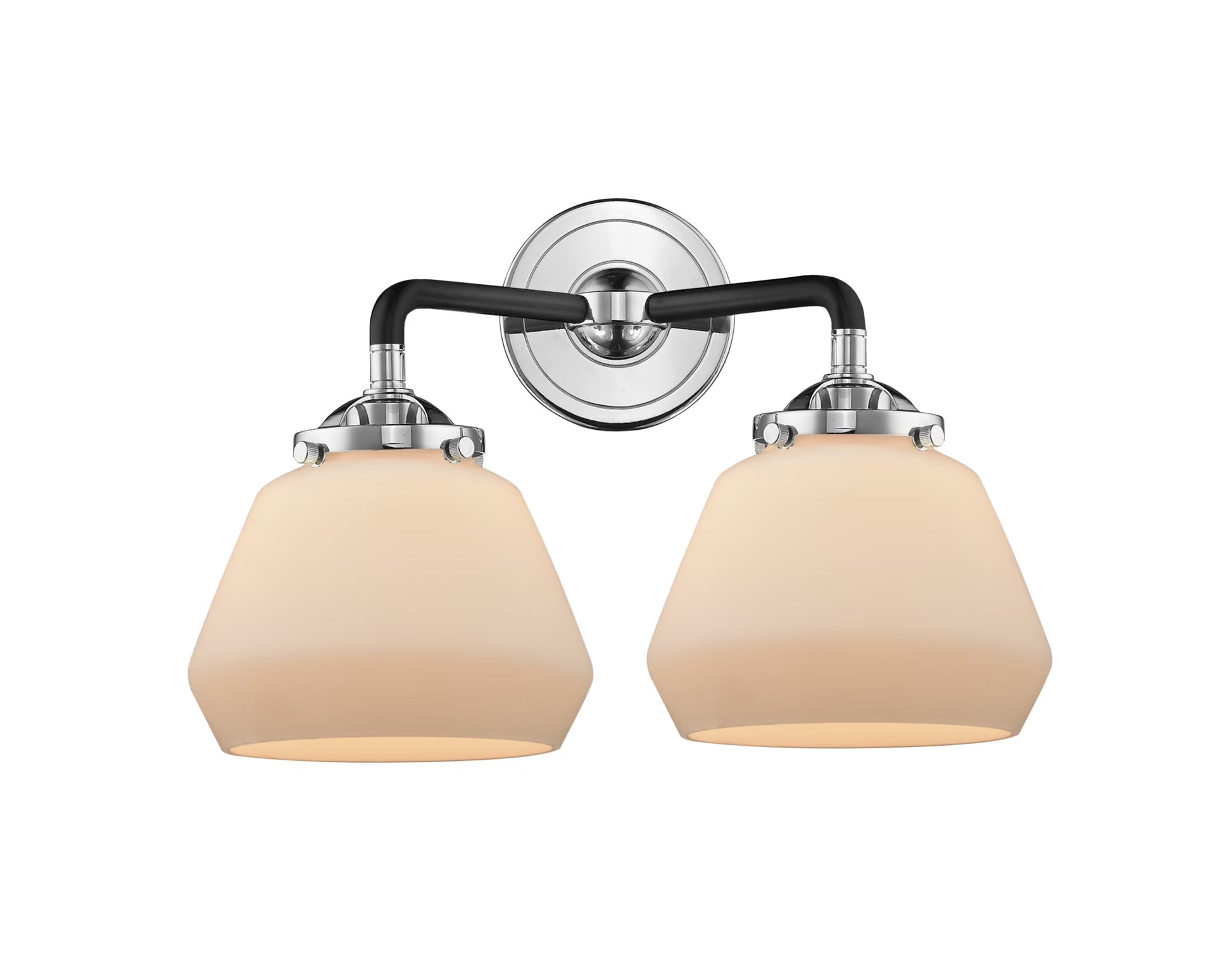 Innovations Lighting 284-2W Fulton Fulton 2 Light 15" Wide Bathroom Vanity Light - Black