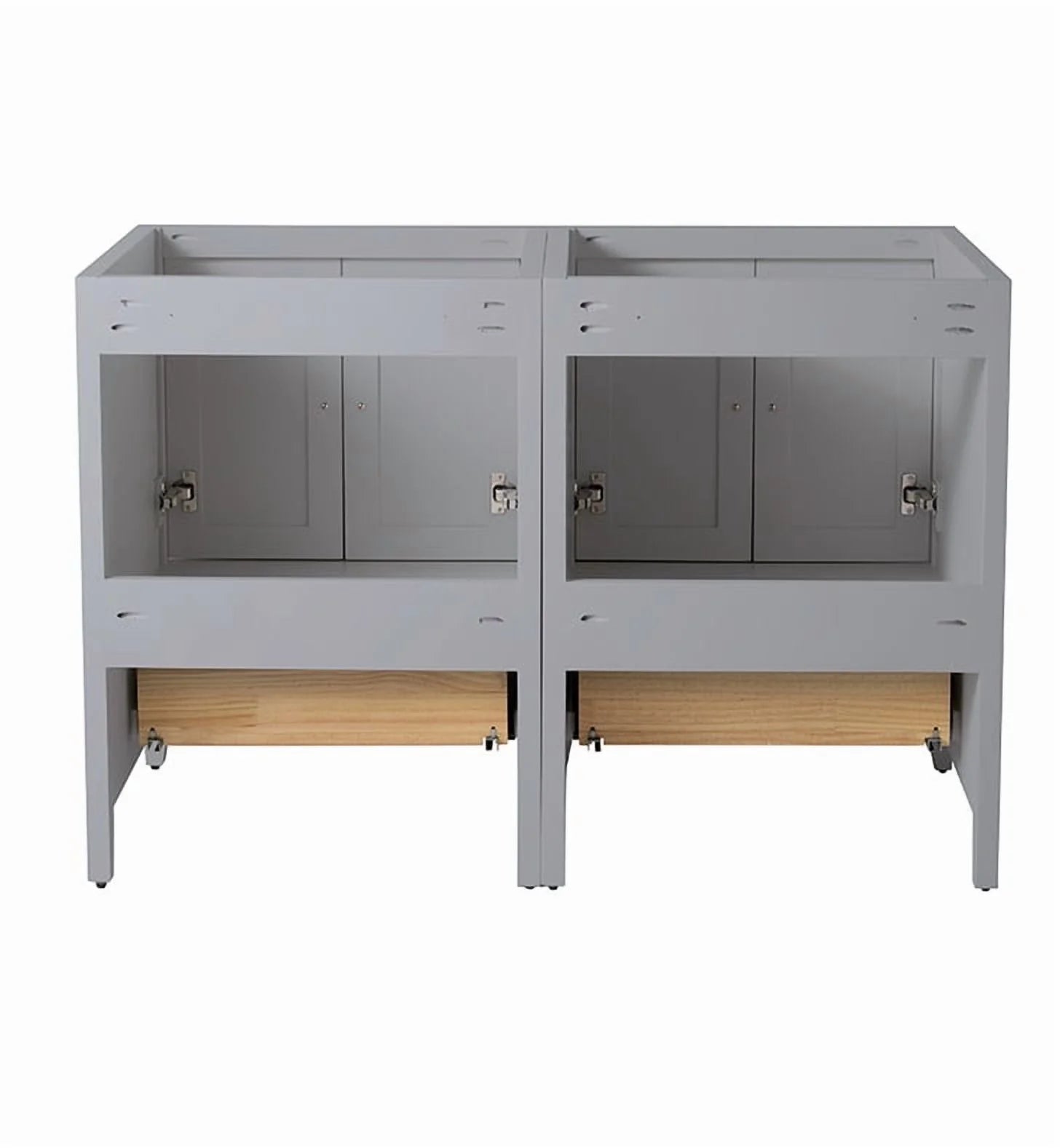 Fresca Oxford 48" Antique White Traditional Double Sink Bathroom Cabinets